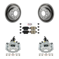 Transit Auto KCG-100732N Disc Brake Kit for 2010-2016 Volkswagen GTI, Volkswagen Beetle, Volkswagen Golf & more - Rear product image