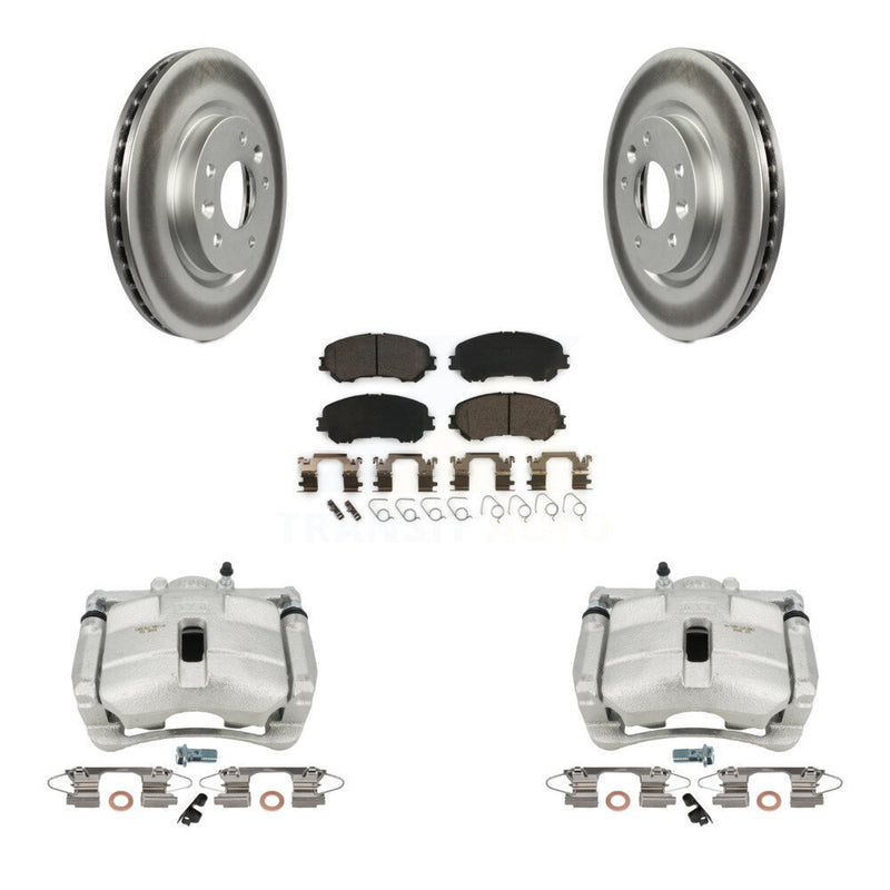 Transit Auto KCG-100732T Disc Brake Kit for 2014-2022 Nissan Rogue, Nissan Rogue Sport - Front product image