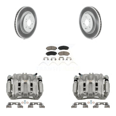 Transit Auto KCG-100733C Disc Brake Kit for 2011-2016 Honda Crosstour, Honda CR-V, Honda Accord Crosstour - Front product image