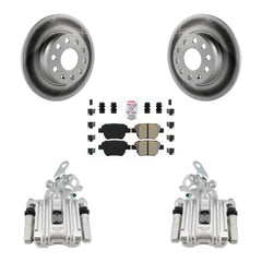 Transit Auto KCG-100733N Disc Brake Kit for 2011-2019 Volkswagen Beetle, Volkswagen Jetta, Volkswagen Golf - Rear product image