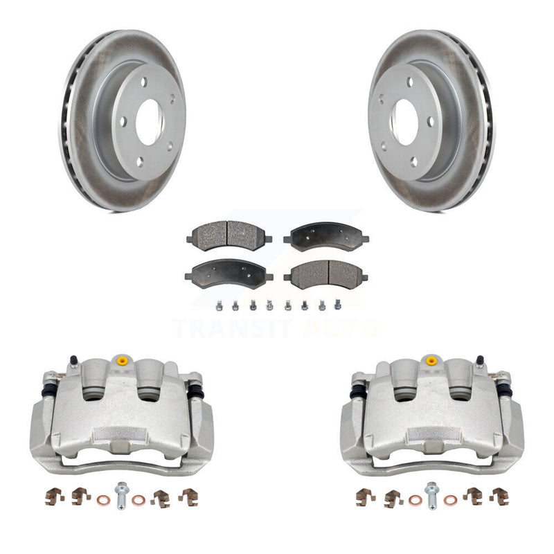 Transit Auto KCG-100733P Disc Brake Kit for 2009-2011 Ram Dakota, Dodge Dakota - Front product image