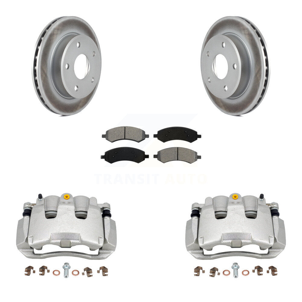 Transit Auto KCG-100733S Disc Brake Kit for 2009-2011 Ram Dakota, Dodge Dakota - Front product image