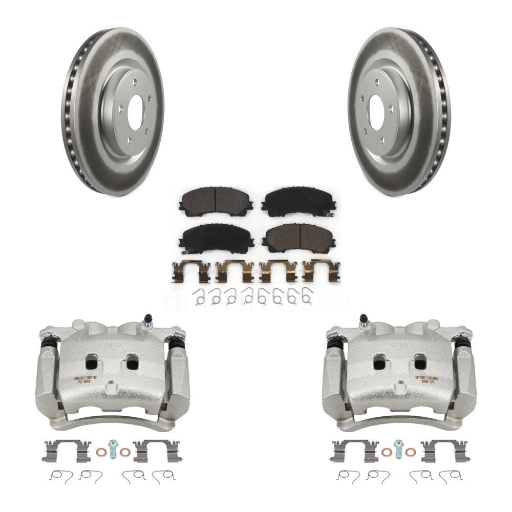 Transit Auto KCG-100733T Disc Brake Kit for 2014-2019 Nissan Rogue - Front product image