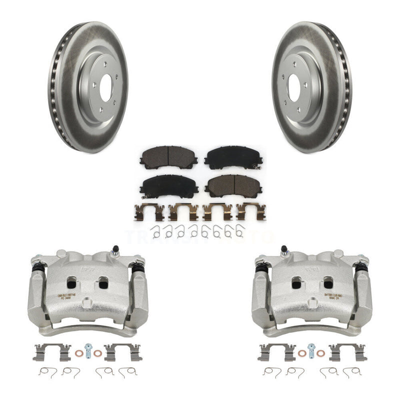 Transit Auto KCG-100733T Disc Brake Kit for 2014-2019 Nissan Rogue - Front product image