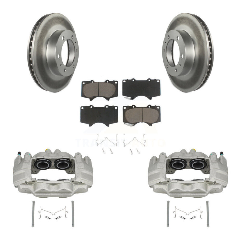 Transit Auto KCG-100734C Disc Brake Kit for 2007-2022 Toyota Tacoma, Toyota FJ Cruiser - Front product image