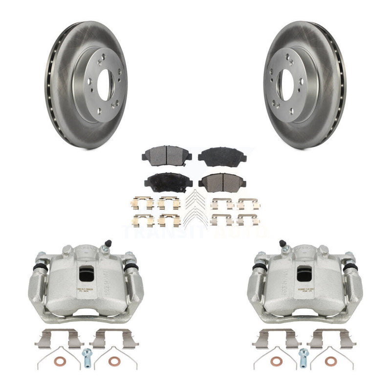 Transit Auto KCG-100734P Disc Brake Kit for 2011-2015 Honda CR-Z - Front product image