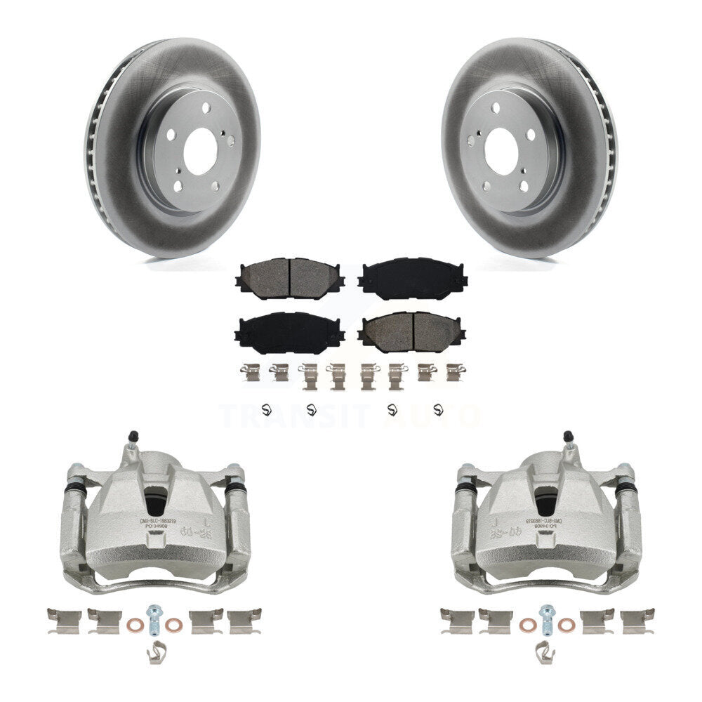 Transit Auto KCG-100734S Disc Brake Kit for 2006-2015 Lexus IS250 - Front product image