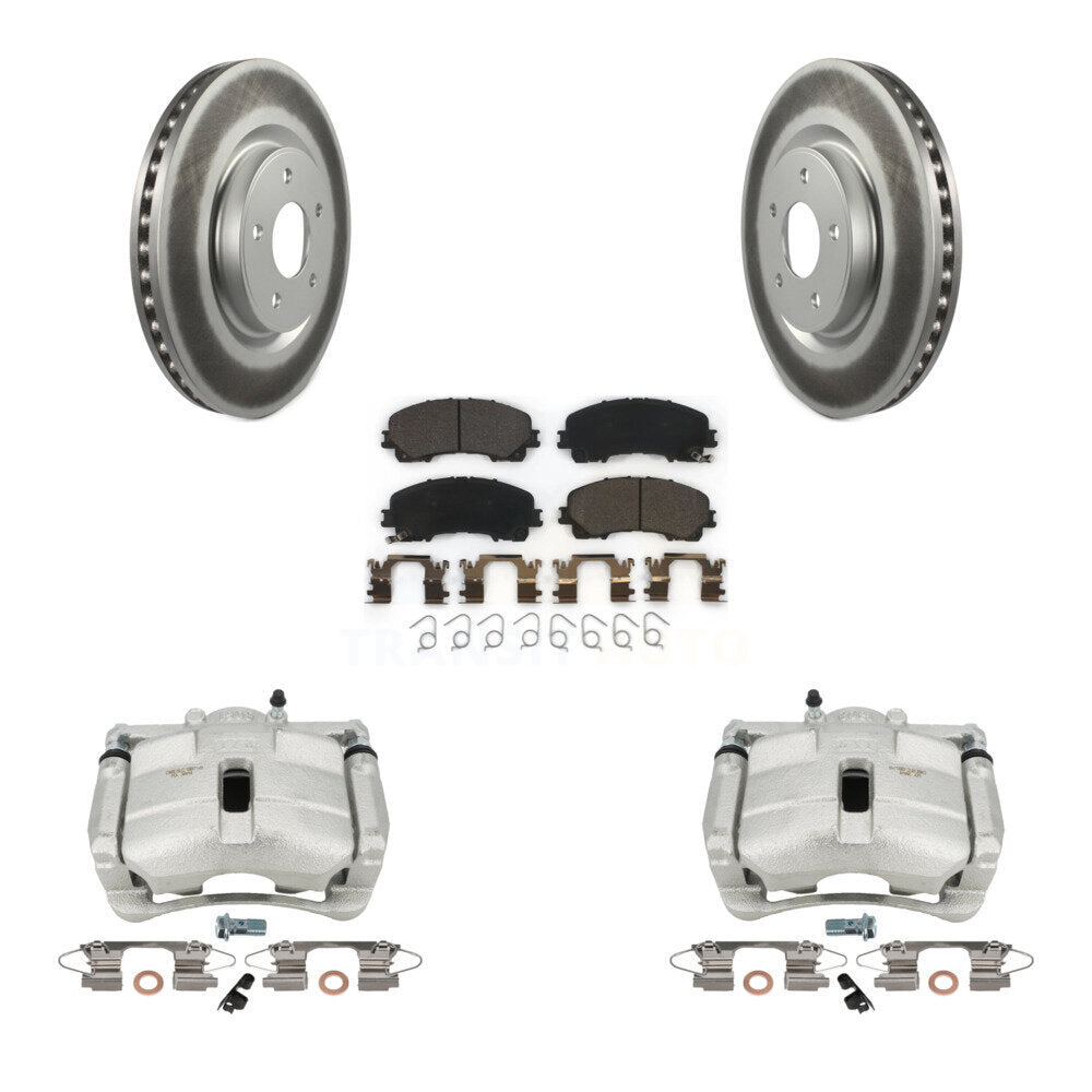 Transit Auto KCG-100734T Disc Brake Kit for 2014-2018 Nissan Rogue - Front product image