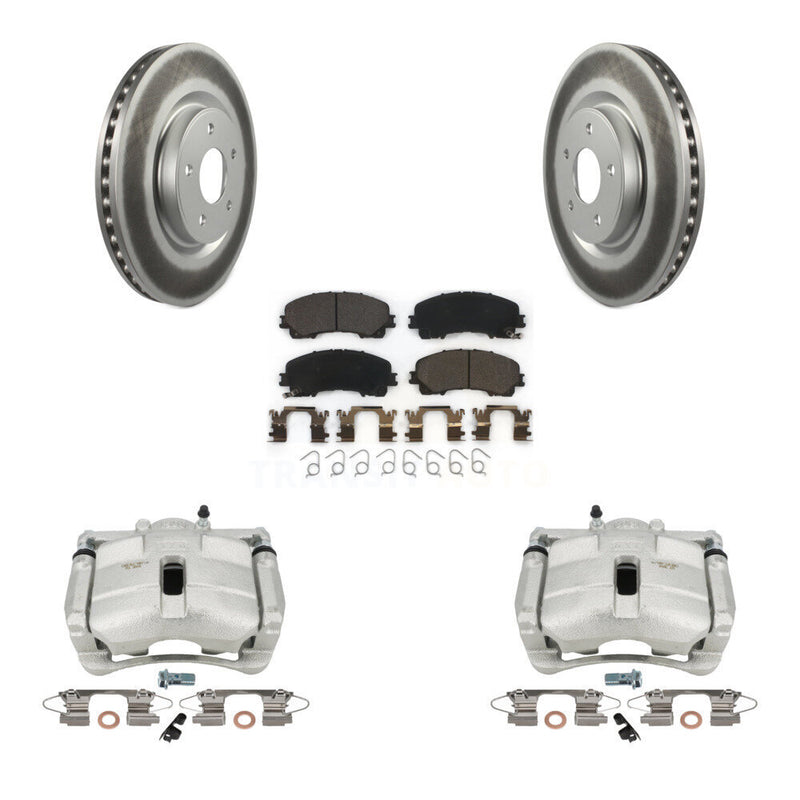 Transit Auto KCG-100734T Disc Brake Kit for 2014-2018 Nissan Rogue - Front product image