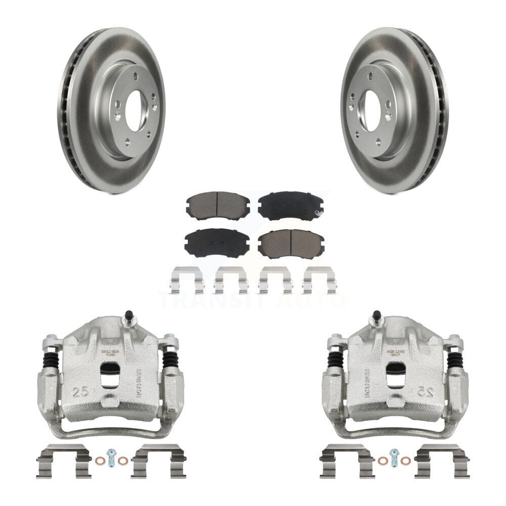 Transit Auto KCG-100735C Disc Brake Kit for 2010-2011 Kia Soul - Front product image