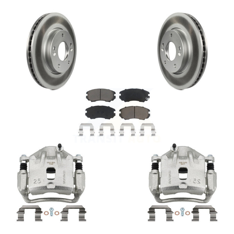 Transit Auto KCG-100735C Disc Brake Kit for 2010-2011 Kia Soul - Front product image
