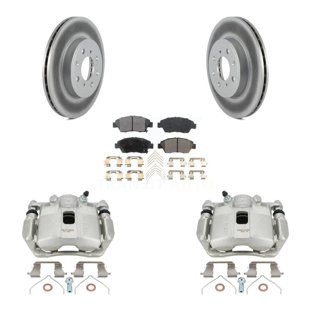 Transit Auto KCG-100735P Disc Brake Kit for 2015-2020 Honda Fit - Front product image