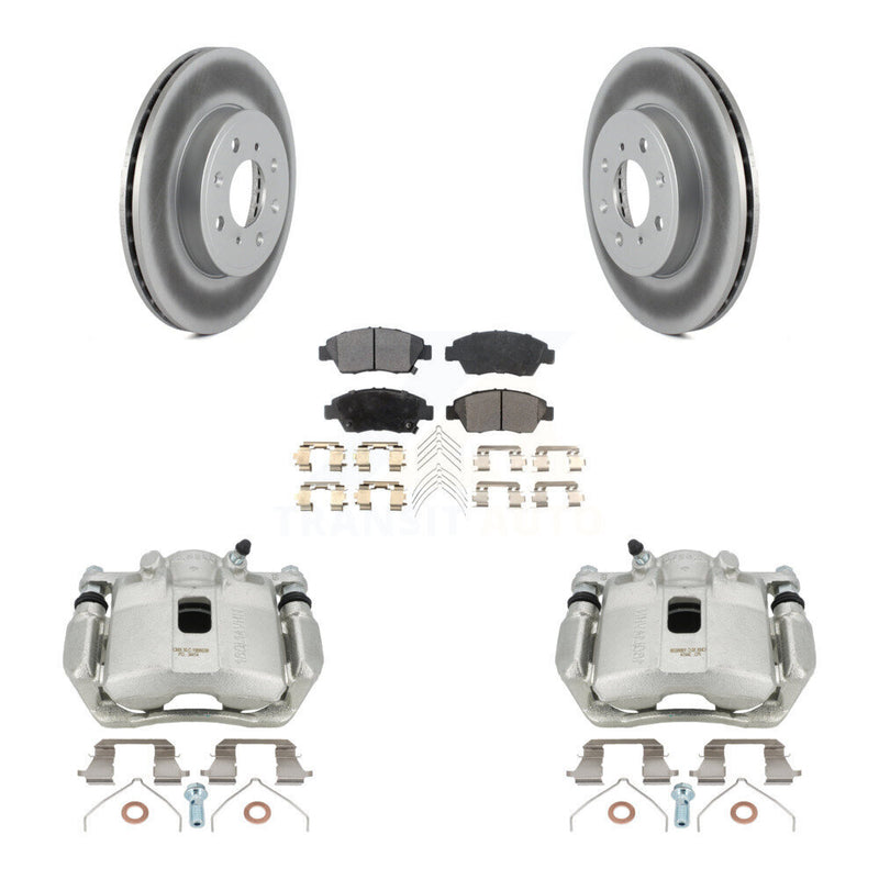 Transit Auto KCG-100735P Disc Brake Kit for 2015-2020 Honda Fit - Front product image