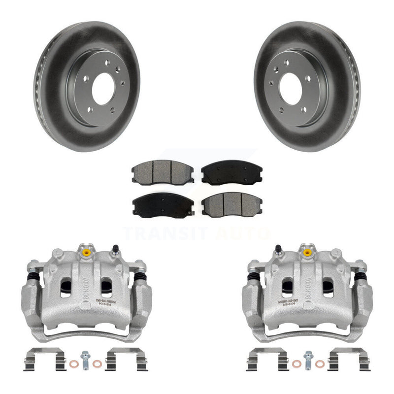 Transit Auto KCG-100735S Disc Brake Kit for 2007-2015 Chevrolet Captiva Sport, Saturn Vue, Chevrolet Equinox & more - Front product image