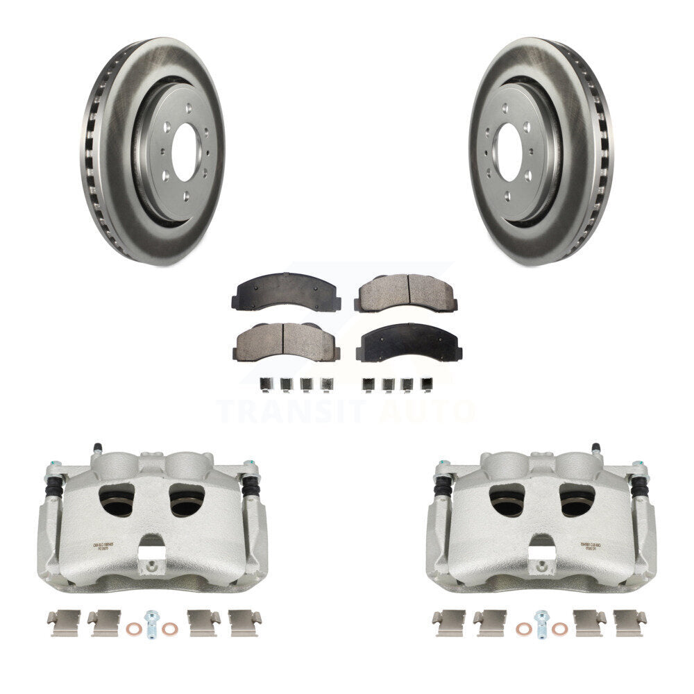 Transit Auto KCG-100736P Disc Brake Kit for 2012-2017 Ford F-150 - Front product image