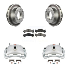 Transit Auto KCG-100736S Disc Brake Kit for 2001-2020 Chevrolet Express 4500, GMC Savana 4500, GMC Sierra 3500 Classic & more - Front product image