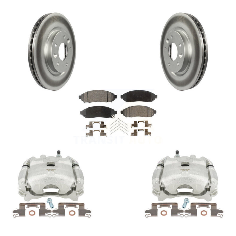 Transit Auto KCG-100736T Disc Brake Kit for 2015 Nissan LEAF - Front product image
