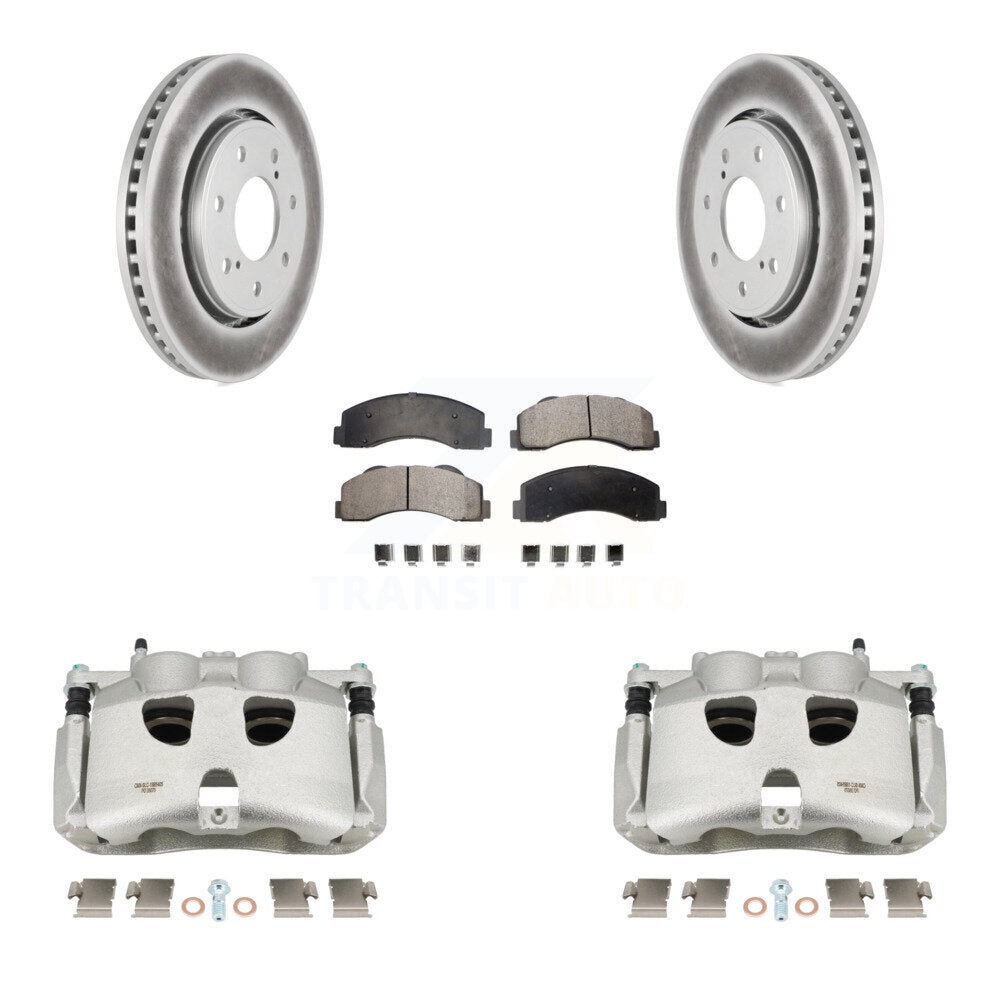 Transit Auto KCG-100737P Disc Brake Kit for 2012-2014 Ford F-150 - Front product image