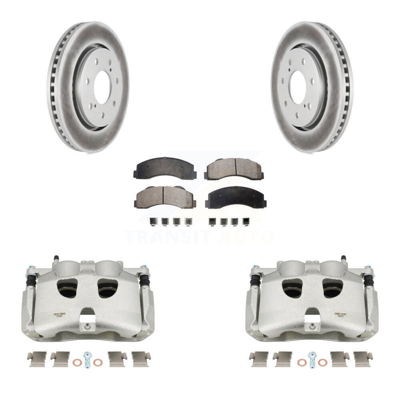 Transit Auto KCG-100737P Disc Brake Kit for 2012-2014 Ford F-150 - Front product image