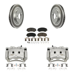 Transit Auto KCG-100737T Disc Brake Kit for 2017-2018 Nissan Rogue - Front product image