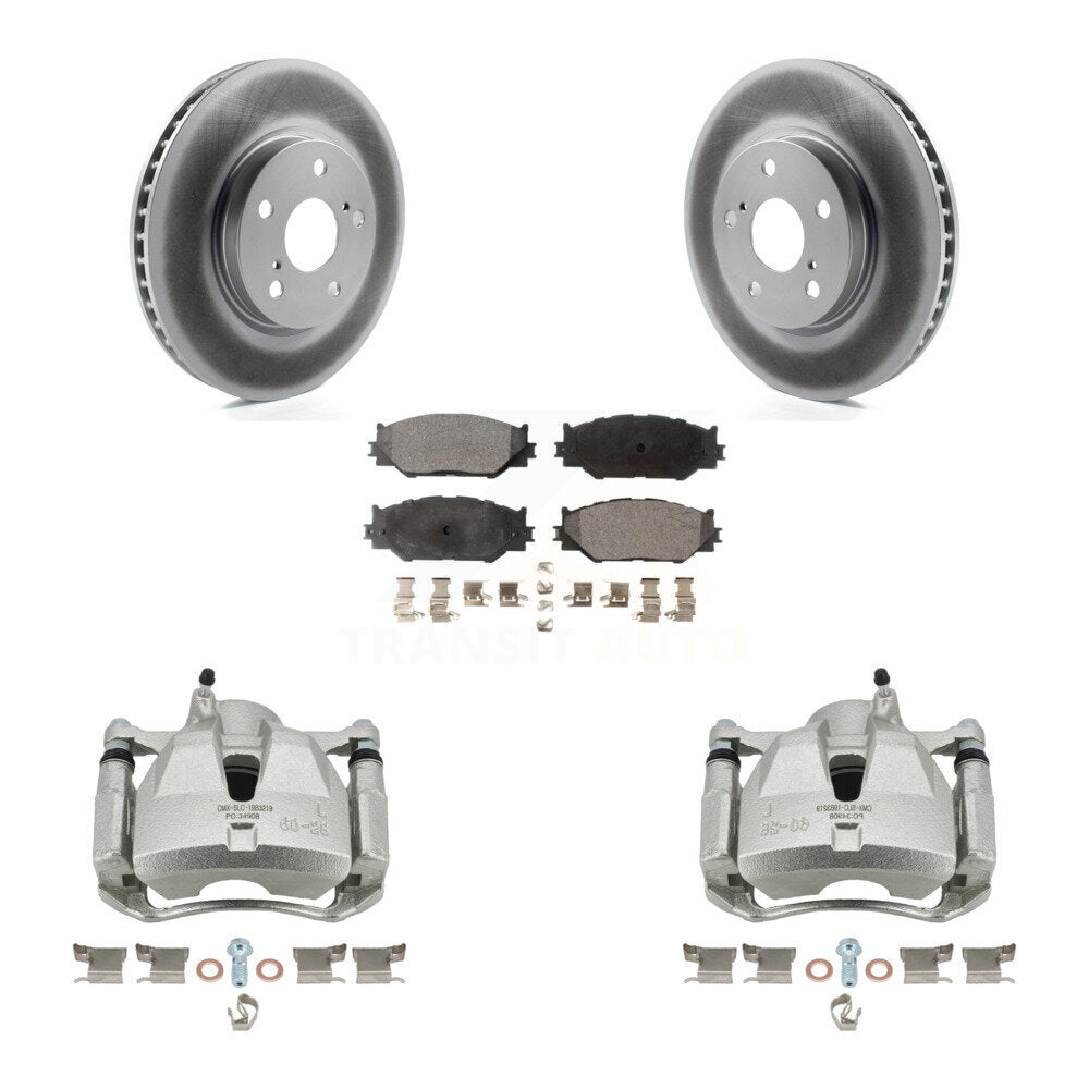 Transit Auto KCG-100738T Disc Brake Kit for 2006-2015 Lexus IS250 - Front product image