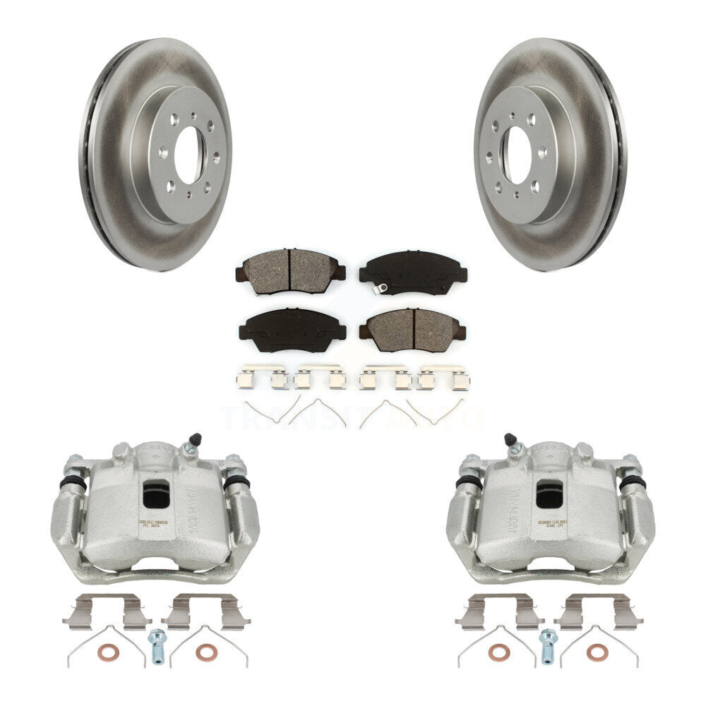 Transit Auto KCG-100739S Disc Brake Kit for 2009-2013 Honda Fit - Front product image