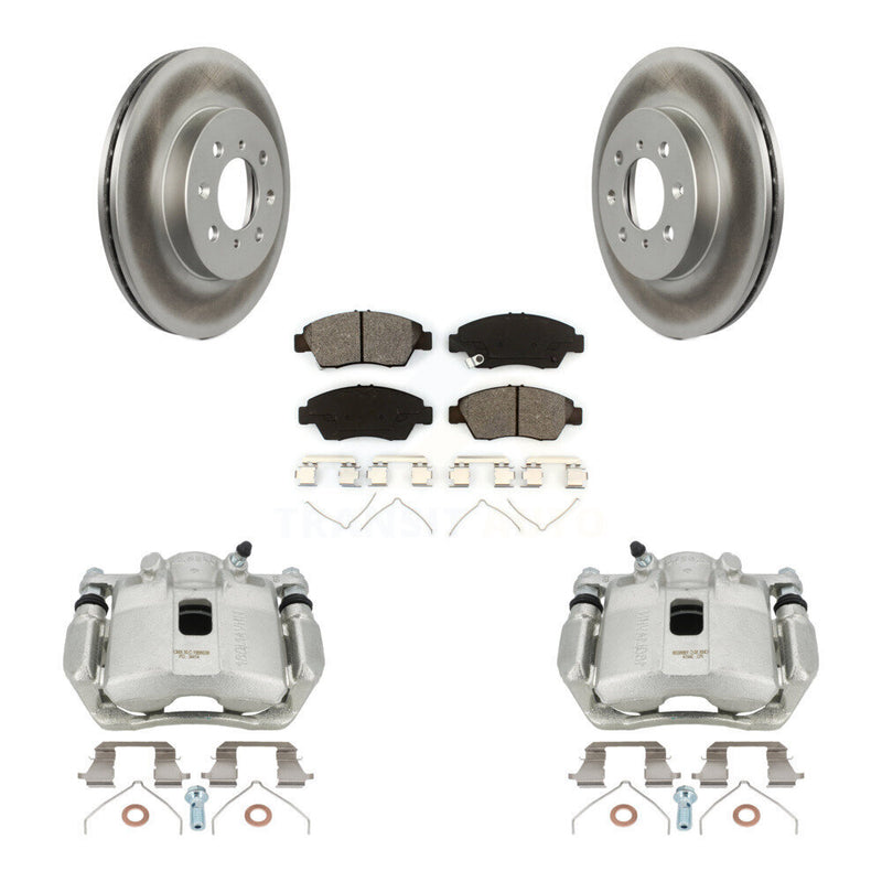 Transit Auto KCG-100739S Disc Brake Kit for 2009-2013 Honda Fit - Front product image
