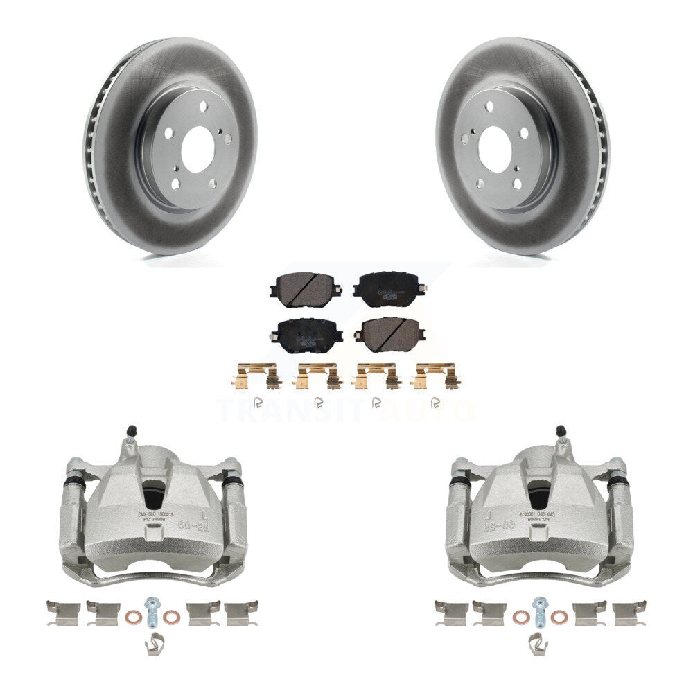 Transit Auto KCG-100739T Disc Brake Kit for 2014 Lexus IS250 - Front product image