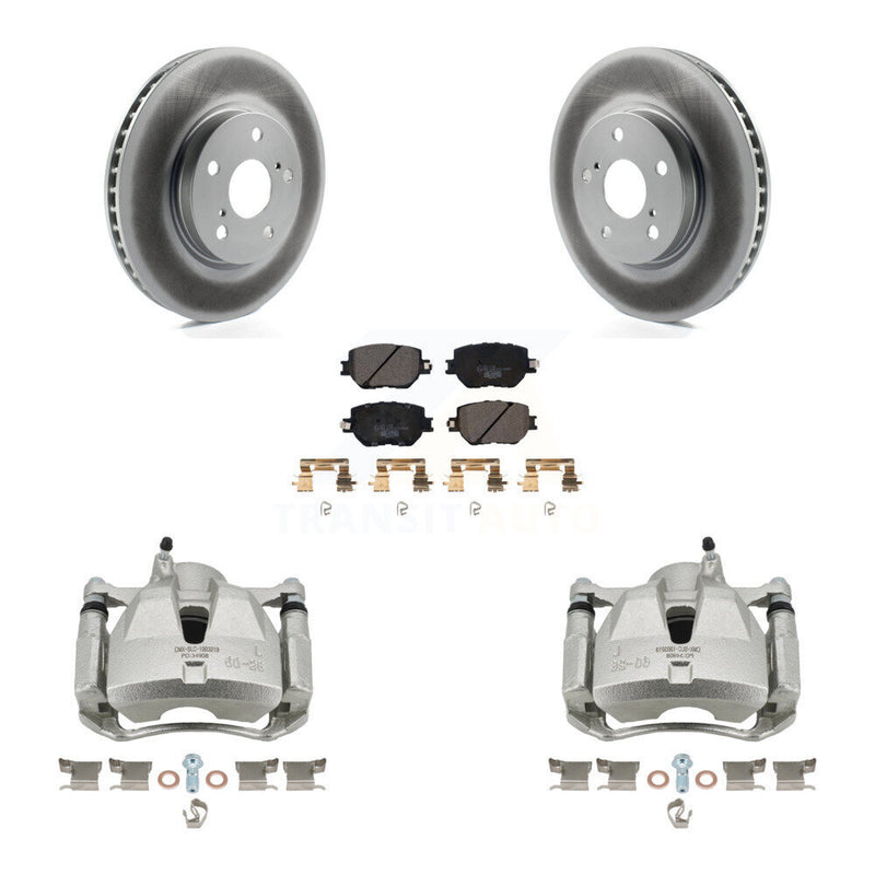 Transit Auto KCG-100739T Disc Brake Kit for 2014 Lexus IS250 - Front product image