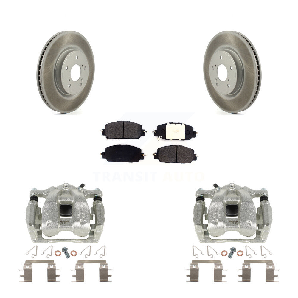 Transit Auto KCG-100740P Disc Brake Kit for 2017-2022 Honda CR-V - Front product image