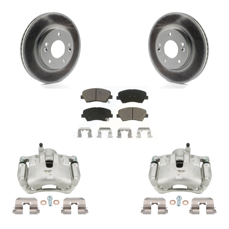 Transit Auto KCG-100741C Disc Brake Kit for 2012 Hyundai Veloster - Front product image