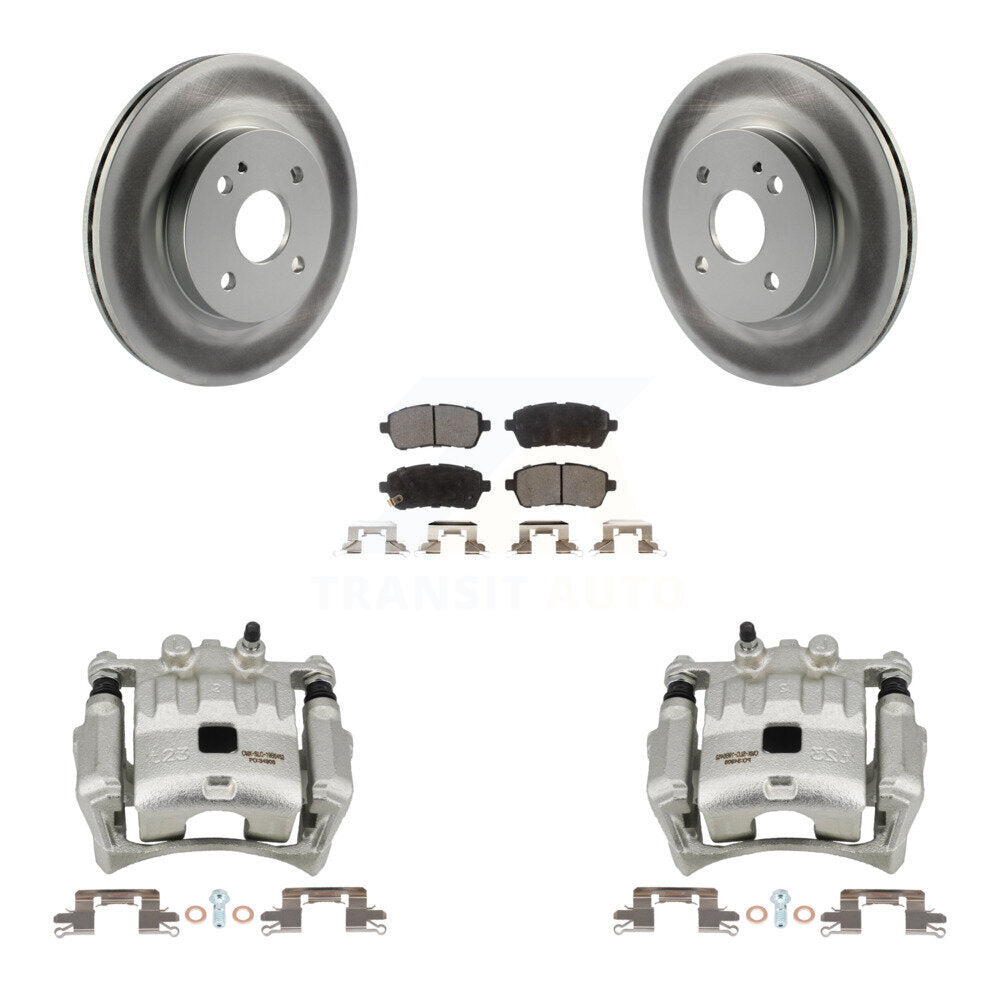 Transit Auto KCG-100741T Disc Brake Kit for 2011-2014 Mazda 2 - Front product image
