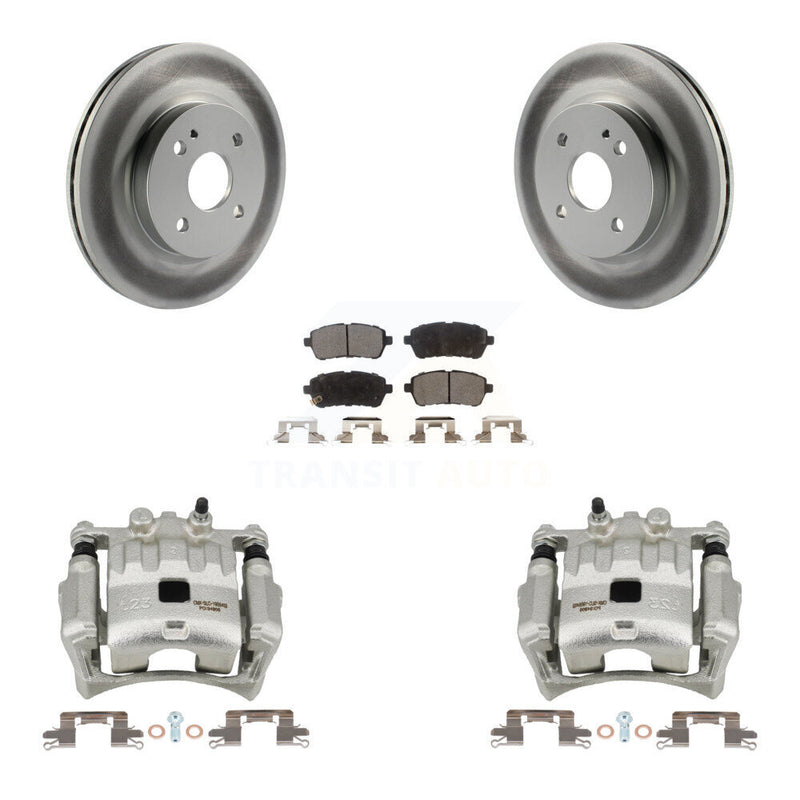 Transit Auto KCG-100741T Disc Brake Kit for 2011-2014 Mazda 2 - Front product image