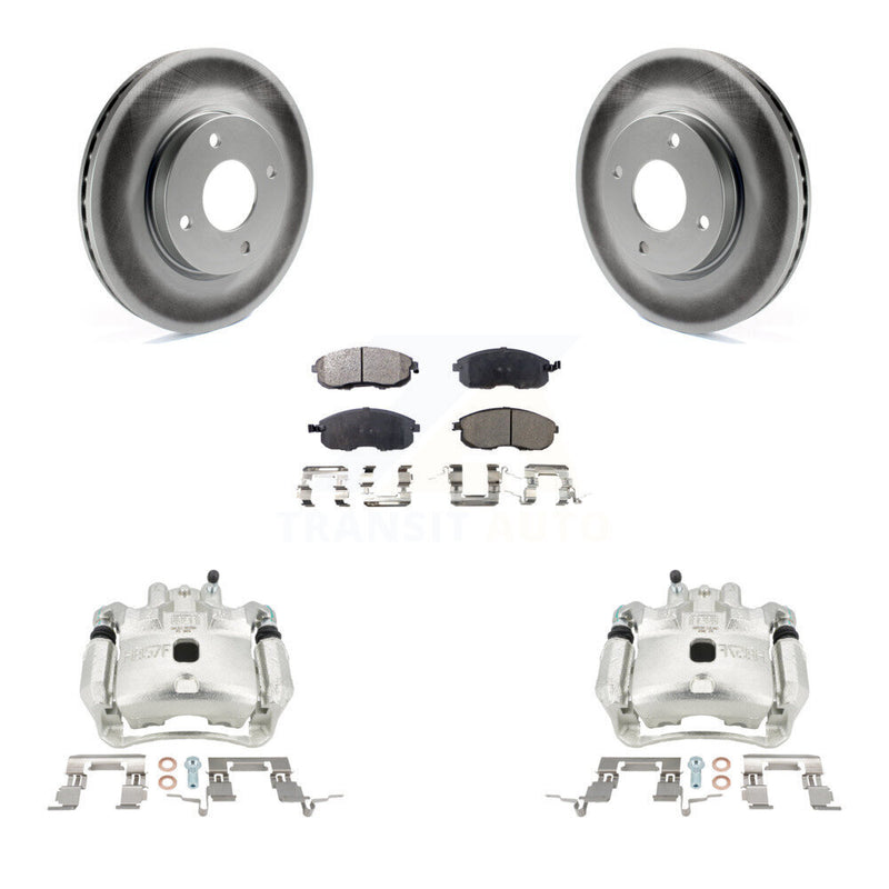 Transit Auto KCG-100742T Disc Brake Kit for 2007-2014 Nissan Cube, Nissan Versa - Front product image
