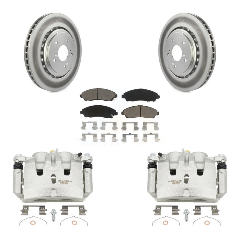 Transit Auto KCG-100744C Disc Brake Kit for 2014-2016 Acura MDX - Front product image