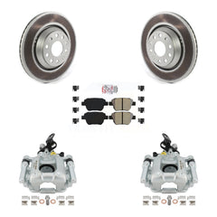 Transit Auto KCG-100744N Disc Brake Kit for 2011-2013 Volkswagen GTI, Audi A3 Quattro - Rear product image
