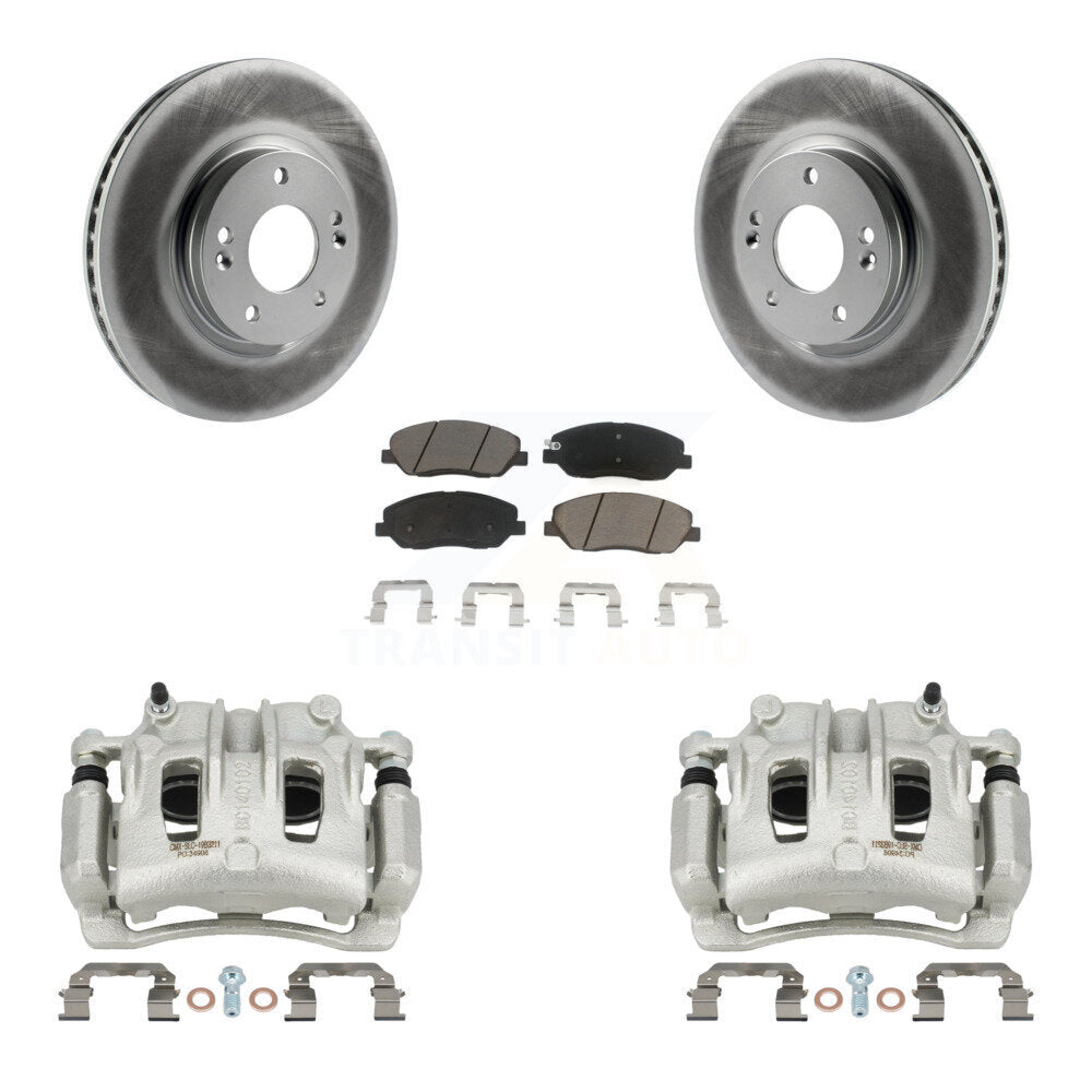 Transit Auto KCG-100745C Disc Brake Kit for 2007-2009 Hyundai Santa Fe - Front product image