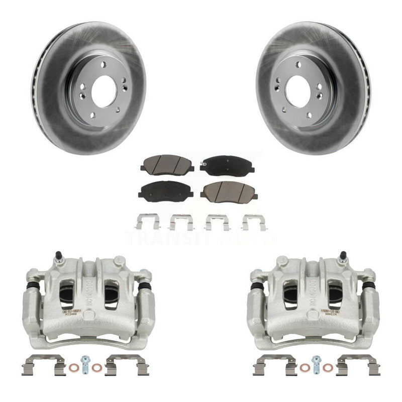 Transit Auto KCG-100745C Disc Brake Kit for 2007-2009 Hyundai Santa Fe - Front product image