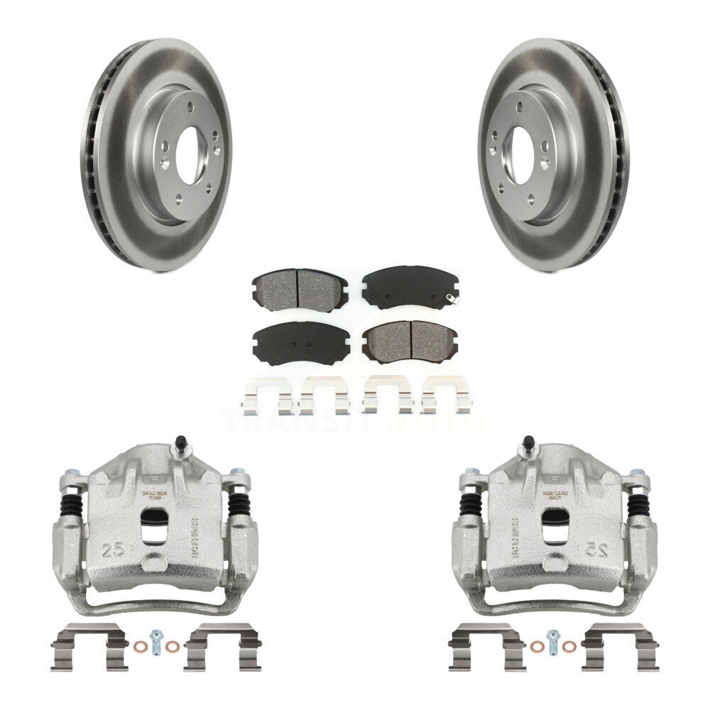 Transit Auto KCG-100745S Disc Brake Kit for 2010-2011 Kia Soul - Front product image