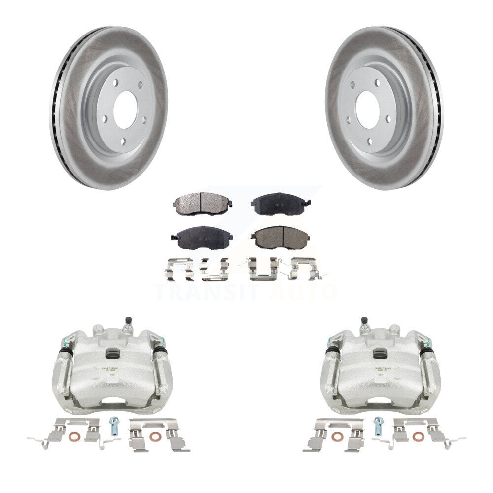 Transit Auto KCG-100745T Disc Brake Kit for 2011-2019 Nissan Juke, Nissan Sentra - Front product image