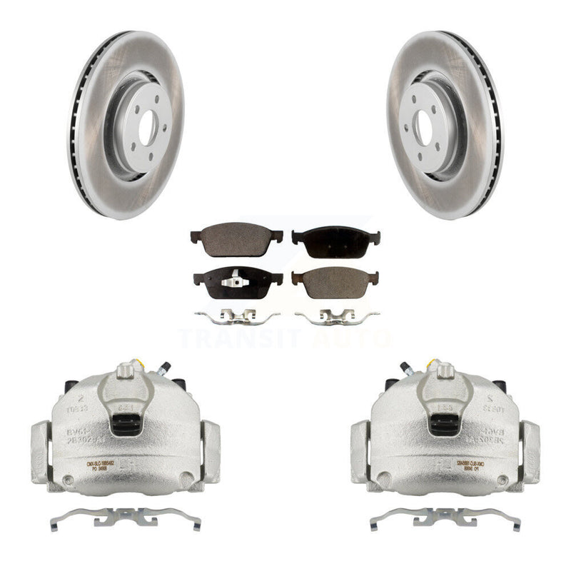 Transit Auto KCG-100746P Disc Brake Kit for 2017-2019 Lincoln MKC - Front product image