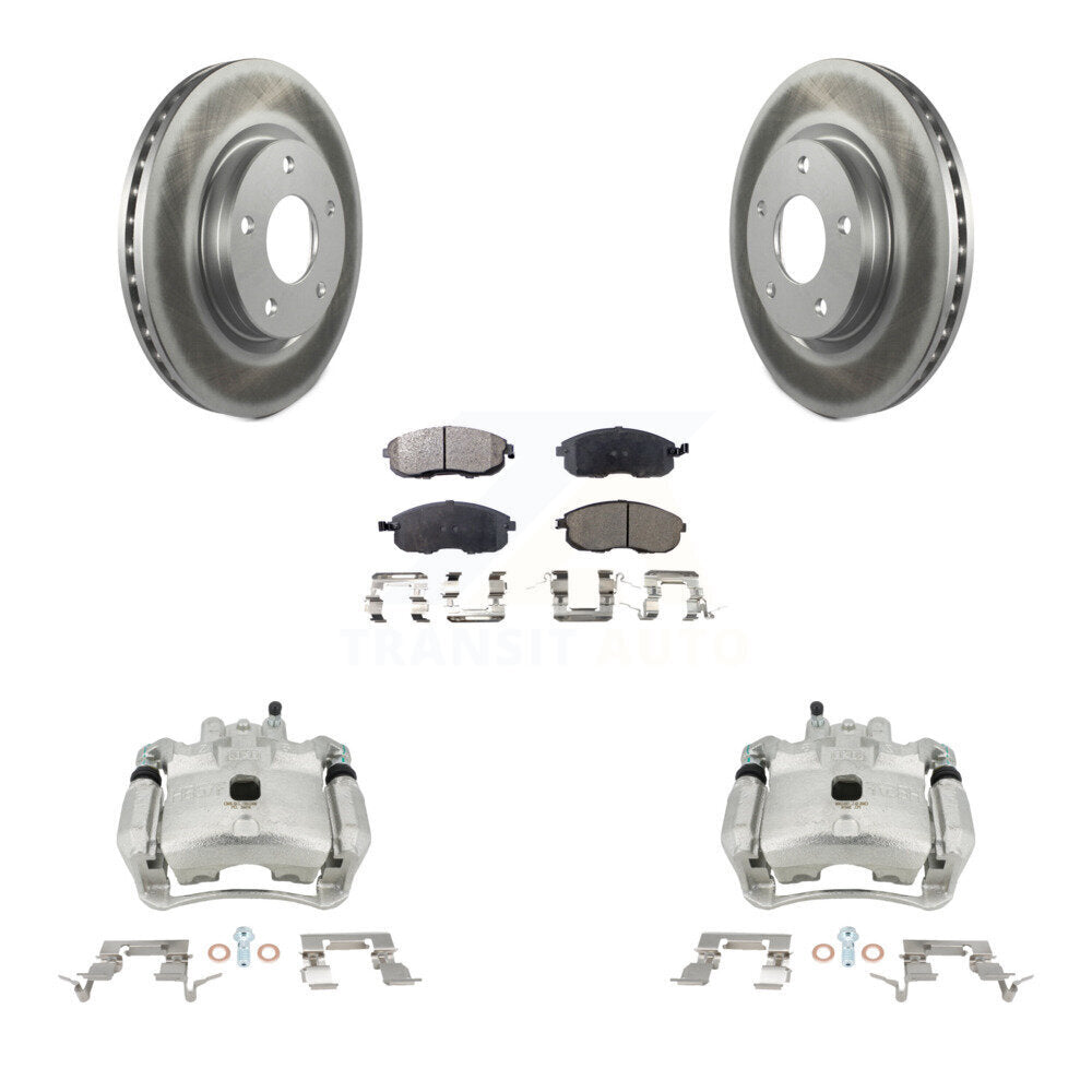 Transit Auto KCG-100746T Disc Brake Kit for 2013-2019 Nissan Sentra - Front product image