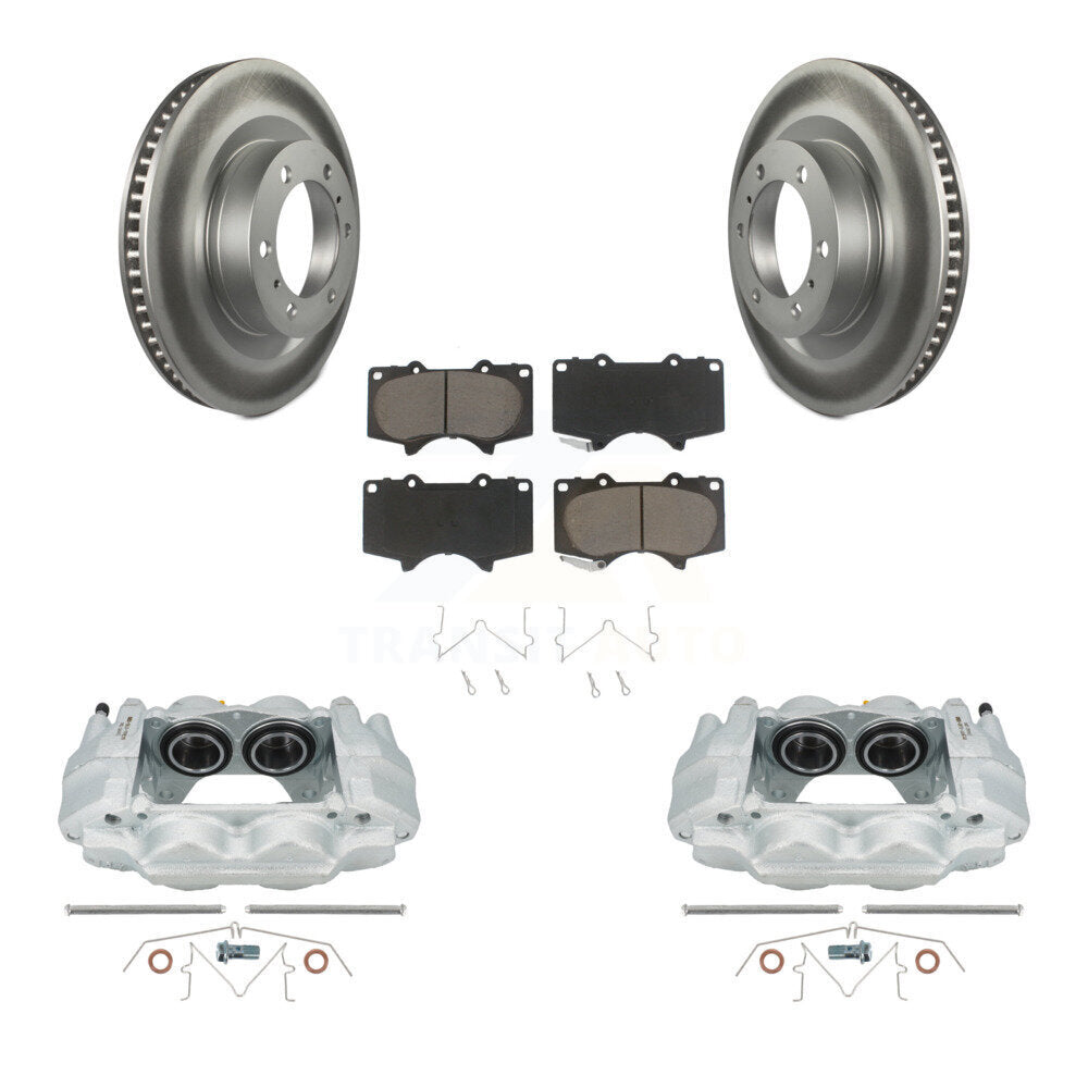 Transit Auto KCG-100747C Disc Brake Kit for 2010-2015 Lexus GX460, Toyota 4Runner - Front product image