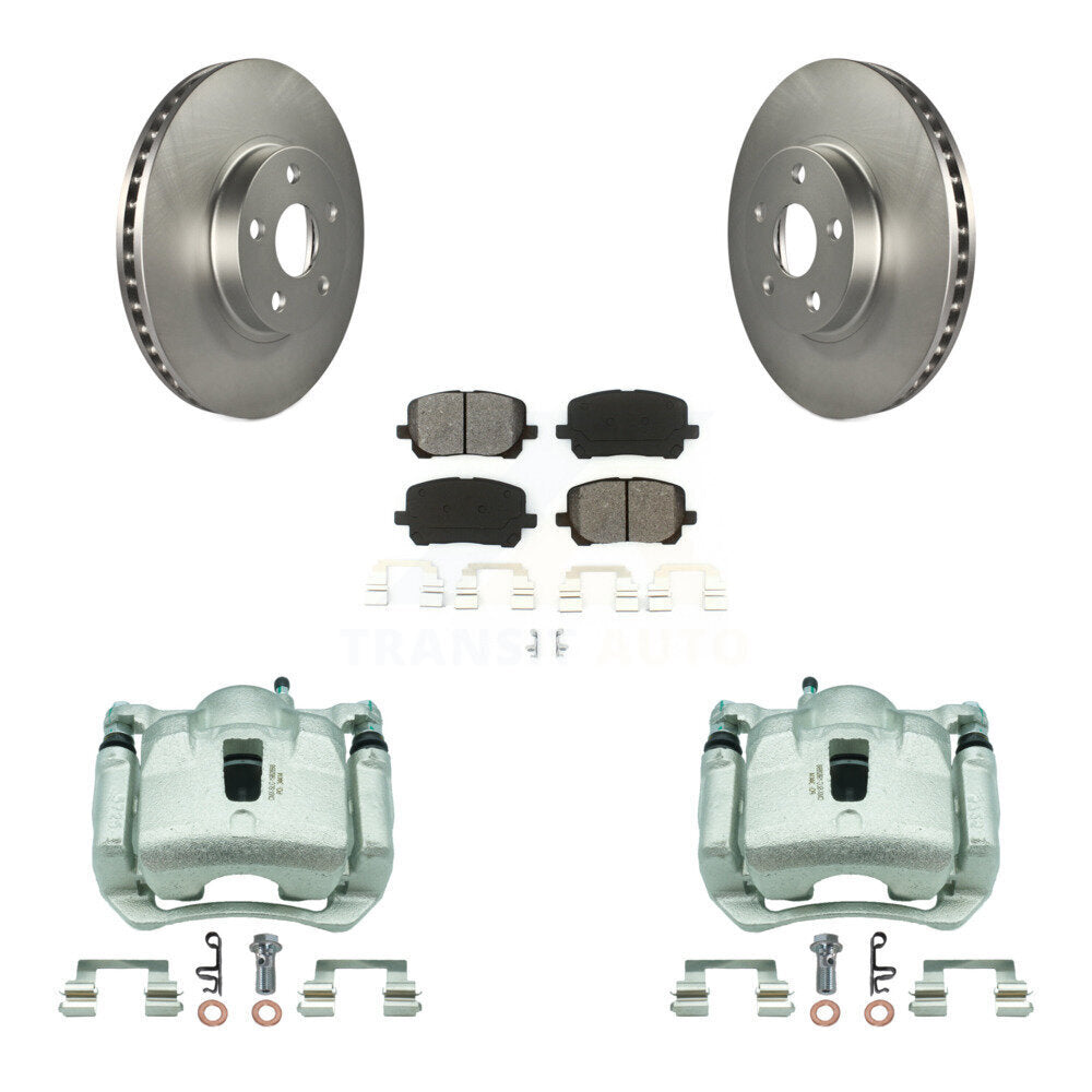 Transit Auto KCG-100747S Disc Brake Kit for 2003-2008 Pontiac Vibe, Toyota Corolla, Toyota Matrix - Front product image