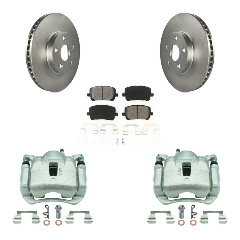 Transit Auto KCG-100747S Disc Brake Kit for 2003-2008 Pontiac Vibe, Toyota Corolla, Toyota Matrix - Front product image