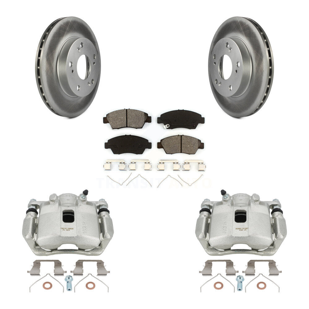 Transit Auto KCG-100748S Disc Brake Kit for 2011-2015 Honda CR-Z - Front product image