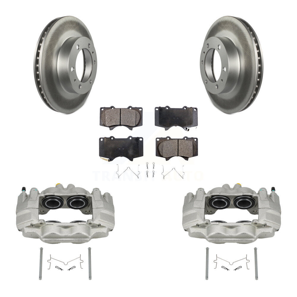 Transit Auto KCG-100749T Disc Brake Kit for 2007-2022 Toyota Tacoma, Toyota FJ Cruiser - Front product image