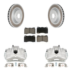 Transit Auto KCG-100750C Disc Brake Kit for 2014-2016 Hyundai Genesis Coupe - Front product image