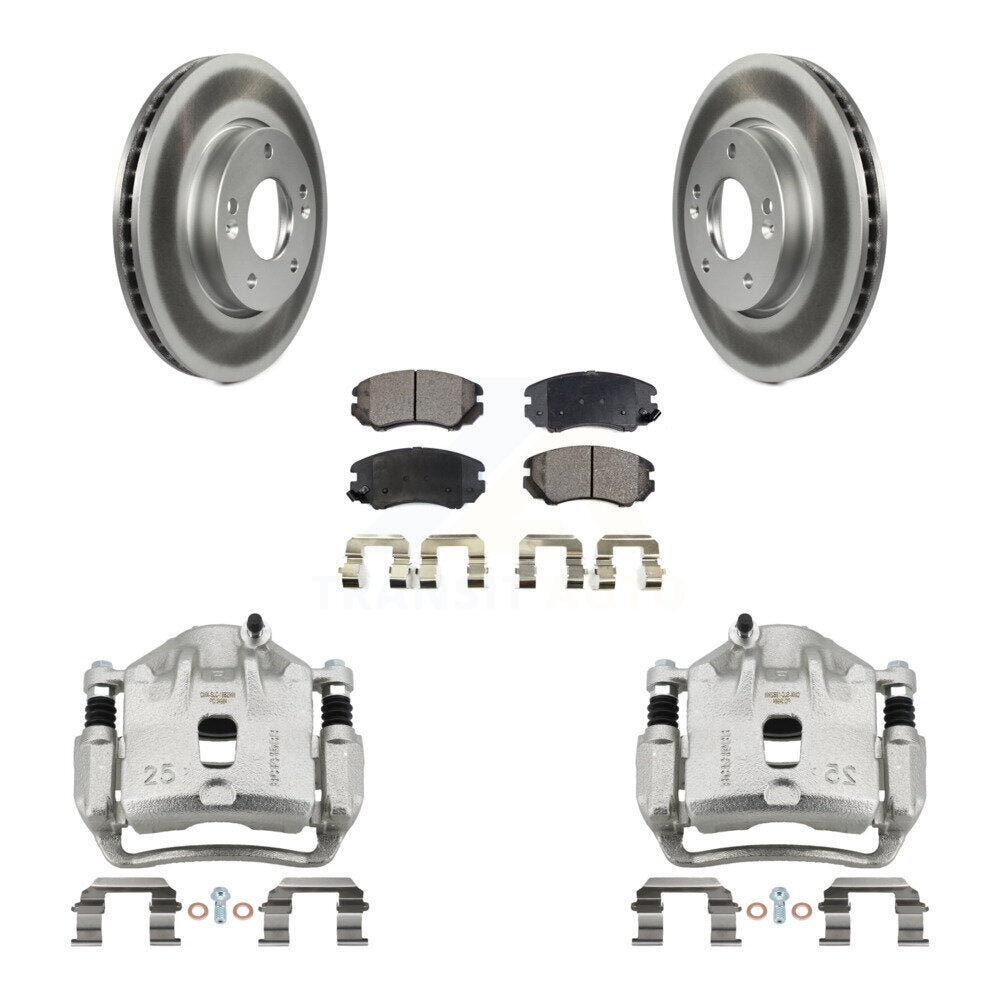 Transit Auto KCG-100750T Disc Brake Kit for 2010-2011 Kia Soul - Front product image