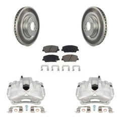 Transit Auto KCG-100751C Disc Brake Kit for 2014-2016 Hyundai Genesis Coupe - Front product image